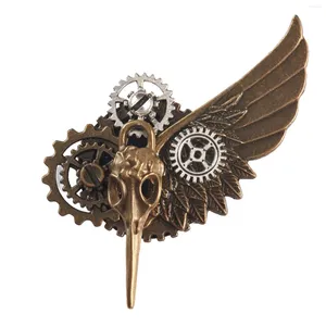 Brooches Steampunk Brooch Pin Party Costume Decorative Fashionable Jewelry Creative Badge For Tuxedo Scarf Hat Clothing Birthday Gift
