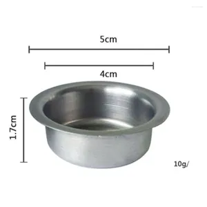 Candle Holders High Quality Cups Stainless Steel Hardware Home Specifications 12pcs Accessories Holder Container