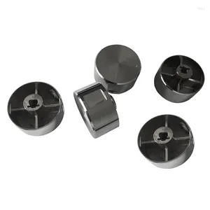 Tools Rotary Switch Gas Stove Parts Knob Zinc Alloy Round Plating For Control Knobs