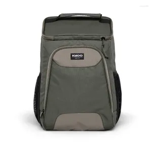 Dinnerware Igloo 24 Topgrip Soft Sided Cooler Backpack Green