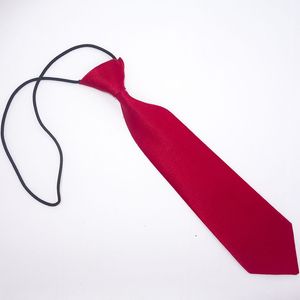 Kinderhalsbekleidung 4 für festes Babyhalstuch 28 * 65 cm Weihnachten Gummiband Krawatten Krawatte Kinderfarben Geschenk Sugxd