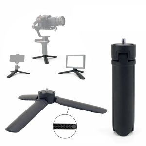 ABS Mini Stativ 1/4 Schraube für Zhiyun für DJI Handheld Gimbal DSLR Kamera Stand Telefonhalter Füllung Light Bracket Vlog Selfie Stick