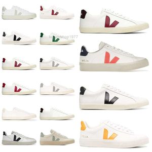 Sneakers Womens Shoes Casual Designer Leather Sneaker Män Kvinnor Brasilien GRÖN LÅG-CARBON LIFE V ORGANISK BOMULLFLATS PLATFORM Sneakers Women Casual Mens Loafers