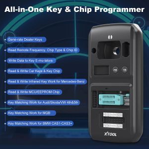 XXOLOT KC501 CAR KEY CHIP Programator działa z X100 PAD3 dla Benz Infrared Key Cała Key Lost ECU Reader narzędzie chipowe OBD2