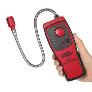 Smart Sensor AS8800L Handheld Automotive Mini Brennbarer Gasdetektoranalysator Bestimmen Sie den Tester mit Schall- und Lichtalarm