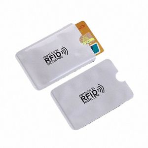 RFID Blokowanie rękawów aluminiowa folia Aluminiowa Przeciwtłuszczowa Swipe Anti-Demagnetyzati Case Case Work R3HX#