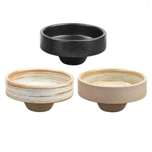 Vaser keramiska Ikebana Bowl Centerpiece Small Holder Decorative Decor for Desktop