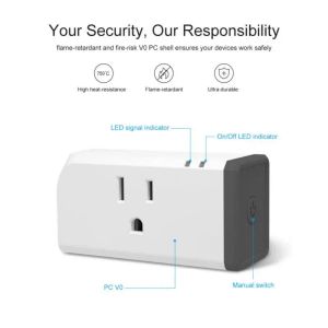 1-10pcs Sonoff S31 Lite Us Smart Zigbee Socket Plug Voice Remote Control Smart Home Switch fungerar med Alexa SmartThings Hub