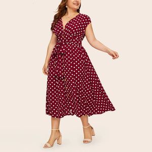 Plus Größe Kleid Frau 2023 Sommer Kurzarm Übergroßen Langen Sexy Lose Weibliche Elegante Vestidos Drucken Casual Midi 240319