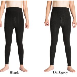 Vinter termiska underkläder mäns långa johns varma tjocka sammet termo bottnar man hög midje leggings underbyxor pantalon termico