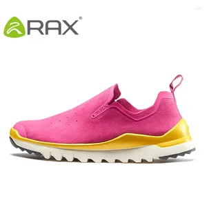 Scarpe da passeggio Sneakers in pelle scamosciata Donna Eva Damping di alta qualità Outdoor 2024 RAX Sport femminili B2565