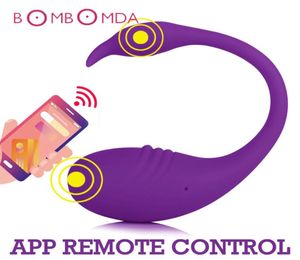 Giocattoli del sesso per adulti APP VIbratore Bluetooth vibratore a distanza del dildo per le donne Vagina indossabile mutandine vibranti giocattoli per coppia Sex Shop 28594087