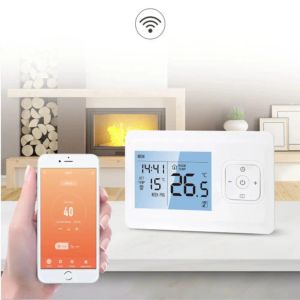 WIFI Smart Thermostat Gas Cooberting Controller temperatury z aplikacją/kontrolą głosu RF/kontrola głosu dla Alexa Asystent