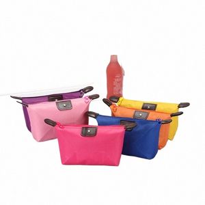 korean Dumpling Small Cosmetic Bag Handbag Makeup Pouch Women's Necaries Cute Make Up Organizer Bags For Ladies Free Ship n4tX#