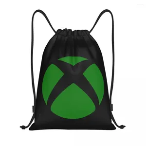 Torby na zakupy klasyczny Xboxs Plecak sznurka kobiety kobiety gym
