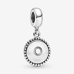 Top Quality Ícone Dangle Charm Pandoras 925 Sterling Silver Luxury Charm Set Pulseira Fazendo encantos Designer Colar Pingente Caixa Original Fábrica Atacado