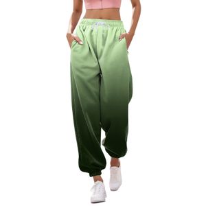 Pantaloni da donna che fanno jogging pantaloni della tuta pantaloni a colori solidi pantaloni sportivi battiti jogger in alto sudore di sudore casual pantaloni da donna streetwear