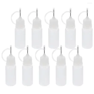 Storage Bottles 30 Pcs Bottled Needle Tip Squeeze Glue Applicator Oil For Liquids With Fine