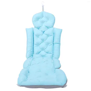 Bath Mats Upholstered Bathing Cushion Full Body Pillow Spa Bathtub Lengthen Mat Pvc Shoulder Adult Accessories