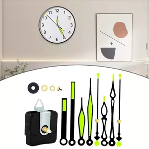 Clocks Accessories Quartz Clock Movement Luminous Hands Long Spindle Mechanism Repair Kit DIY Watches Parts