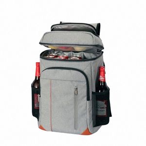 Denuoniss 22L Cooler Bag 100% Leakpoof Stor isolerad väska utomhus Picknickstrand Thermal Bag Cooler Car Kylskåp för mat x4MD#