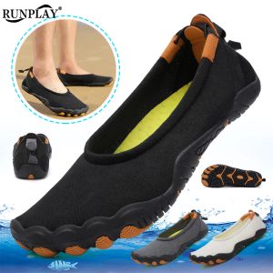 Skor män simning vatten skor kvinnor aqua skor uppströms strand barfota hav dykning surf vadning sneakers fitness yogastrumpor skor