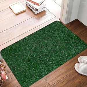 Bath Mats Astroturf Lush Green Turf Football Field Mat Soccer Toilet Pad Kitchen Shower Room Foot Absorbent Bathroom Accessories