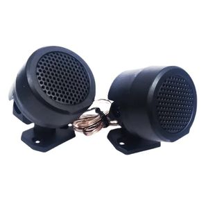 2 Pcs 500W Pre-Wired Tweeter Speakers Car Audio System Vehicle Door Auto Audio Music Subwoofer Electronic Accessories Speaker