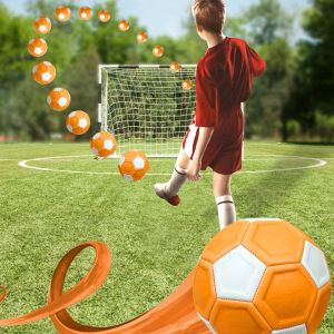 Curva esportiva Swerve Soccer Ball Football Kicker Ball Presente Infantil Crianças ao ar livre Match Perfect Match Kids Football Training