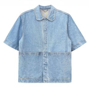 NOWA MĘŻCZYZNA JENIM KURTA KRÓTKIE DOWINNE Koszulki luksusowe marki projektanty swobodne koszule kurtka wysokiej jakości płaszcze T-shirty lyj18