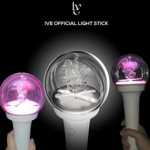 Kpop ive concert lightstick transparente Handlampen -Fans treffen Unterstützung Light Stick Gseul Yujin Wonyoung Fans treffen Geschenke