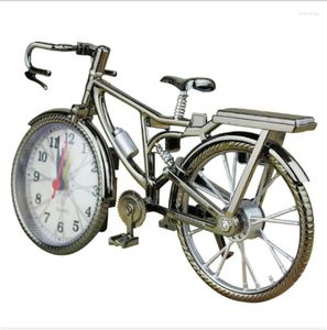 Orologi da tavolo Sveglia per bicicletta Motor Bike Cycle Chopper Orologio al quarzo Tempo Scrivania Camera Regalo per bambini Natale