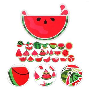 Gift Wrap 50 Pcs Summer Stickers Watermelon Birthday Favors Laptop Decorations Themed Pool