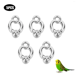Other Bird Supplies Parrots Training Foot Ring Metal Reusable High Quality Sturdy Medium-Sized Pet For