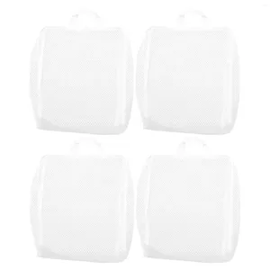 Bolsas de lavanderia 4 PCs Bag Mesh Wash Lingerie Delicates pode ser acomodado lavagem de meias