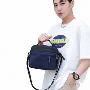 2021 New Men Handbag Fi Shoulder Bag Waterproof Outdoor Menger Crossbody Bag Multi-Functi Male Short Travel Bags 03hG#