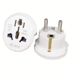 Adattatore plug europeo Au CN US UK US AD Europe Adapter Travel Adapter Australia Swiss America US US to EU Wall Socket