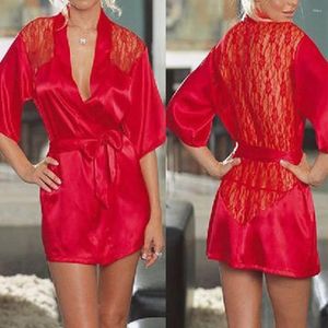 Hemkläder Kimono Robe Bathrobe Women Bridesmaid Robes Autumn Sexig Solid Satin Nightgown Female Dressing Clows Pyjamas Plus Size