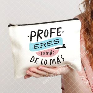 Испанская печатная косметическая сумка мешочки для женщин для женщин ПИСЬМА