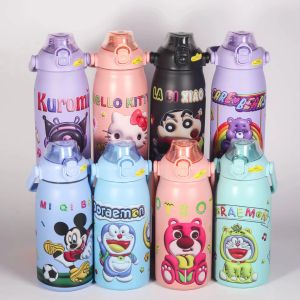 Wholesale Kuromi insulated water bottle Anime Kawaii My Melody Student Portable Wacum Flask Insulated Water Cup Children's Gift