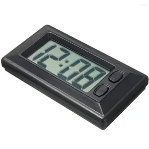 Tischuhren Home Elektronische LCD-Digitaluhr Hochwertiges ultradünnes Display-Dashboard mit Kalender Langlebiger Alarm