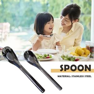 Spoons Stainless Steel Spoon Creative Long Handle El Pot Soup For Colander Cooking Utensils Kitchen Tableware W1G0