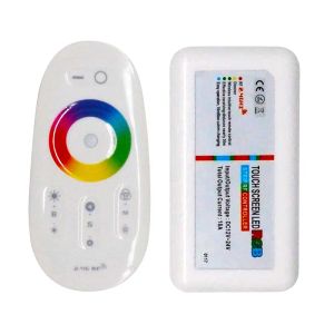 2.4G Touch Controller LED Touch Remote Control RGB Low-Voltage DC12-24V RF Light Strip Controller