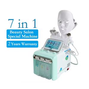 7 I 1 Skin Deep Cleaning Spa Minute Bubbles H2O2 Ansiktsskötsel Jet Diamond Peeling Ultrasonic Oxygen Bubble Beauty Machine
