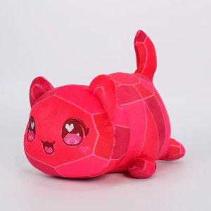 9 Styles 25cm/9.8in Meemeow Aphmau Plush Meemeows Cat Plush Alien Rainbow Cat Plush Kids Gift Robot Cat Stuffed Doll