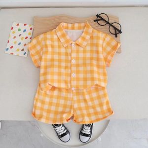 Одежда Summer Summer Baby Boy Одежда 2024 Boutique Boutique для детских рубашек с короткими рукавами для детей.