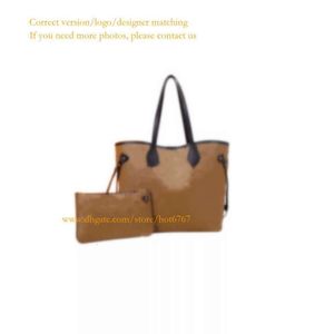 LVSEバッグネバーチュルクラシックシングルショルダーポータブル女性バッグトートバッグ大容量ショッピングバッグ正しいバージョンについては私に連絡して写真を見る