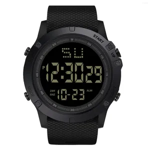 Wristwatches Large Screen Sport Running Watch Electronic 30M Waterproof Sports Wristwatch For Outdoor Activities Or Daily Use