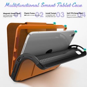 Kids Case For iPad Mini 6 2021 8.3"Magnet Smart Cover iPad mini 4 5 7.9"Multiple Angles Stand Shockproof Rugged Kickstand Funda