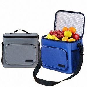 insulated Lunch Bag Large Lunch Bags For Women Men Reusable Lunch Bag With Adjustable Shoulder Strap C15q#